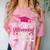 My Mommy Did It And She Did It For Me Graduation Daughter Comfort Color Blast T-Shirt Clay