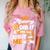 My Mommy Did It And She Did It For Me Graduation Diploma Comfort Color Blast T-Shirt Clay