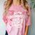 My Mommy Did It And She Did It For Me Graduation Nurse Mom Comfort Color Blast T-Shirt Clay