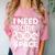 I Need Some Space Introvert Astronaut Science Comfort Color Blast T-Shirt Clay