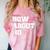 How About No Introvert Not So Social Comfort Color Blast T-Shirt Clay