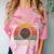 Not A Hugger Retro Sea Urchin Sarcastic Introvert Comfort Color Blast T-Shirt Clay
