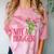 Not a Hugger Sarcastic Introvert Cactus Theme Women Comfort Color Blast T-Shirt Clay
