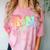 Nurse Graduation Shirt RN Est 2018 Rainbow Tshirt Comfort Color Blast T-Shirt Clay