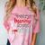Nurse LPN RN CNA Easter Graduation Nursing 2021 Comfort Color Blast T-Shirt Clay