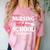 Nursing School Survivor 2025 RN ER Graduation Nurse Grad Comfort Color Blast T-Shirt Clay