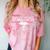 Nursing School Survivor TShirt Student Nurse Graduation Comfort Color Blast T-Shirt Clay