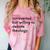 Theology Introvert Christian Conversation Starters Comfort Color Blast T-Shirt Clay