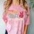 Peace Out 8th Grade Graduation Last Day Of School Comfort Color Blast T-Shirt Clay