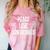 Peace Love And Ignorance Sarcastic Humor Introvert Comfort Color Blast T-Shirt Clay Peace Love And Ignorance Sarcastic Humor Introvert Comfort Color Blast T-Shirt Clay