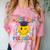 Peace Out Preschool Graduation Last Day Teachers Boys Girls Comfort Color Blast T-Shirt Clay