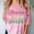 People Not a Big Fan Sarcastic Introvert Humor Comfort Color Blast T-Shirt Clay