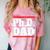 PHD DAD Shirt Doctorate Graduation Fathers Day Comfort Color Blast T-Shirt Clay