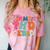 In My Phd Era Groovy Phd Graduation Future Doctor Comfort Color Blast T-Shirt Clay