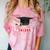 PhD Graduation Celebration For Finished Phd Grad Men Women Comfort Color Blast T-Shirt Clay