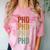PHD Graduation Doctorate Comfort Color Blast T-Shirt Clay
