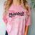 Phd Phinished Shirt Doctorate Graduation Students Comfort Color Blast T-Shirt Clay
