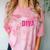 PhDiva PHD Student Graduation Degree Med Law School Comfort Color Blast T-Shirt Clay