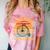 Please Be Kind I'm From The 1900s Penny Farthing Premium Comfort Color Blast T-Shirt Clay