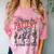 Please Be Patient I'm From The 1900s Cowboy Skeleton Comfort Color Blast T-Shirt Clay
