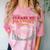 Please Be Patient With Me I'm From The 1900s Heart Beat Comfort Color Blast T-Shirt Clay
