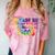 Please Be Be Patient With Me I'm From The 1900s Hippie Comfort Color Blast T-Shirt Clay