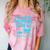 Please Be Patient With Me I'm From The 1900s Pixel Wagon Comfort Color Blast T-Shirt Clay