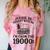 Please Be Patient I'm From The 1900s Premium Tri-Blend Comfort Color Blast T-Shirt Clay