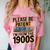 Please Be Patient I'm From The 1900s Retro Computer Premium Comfort Color Blast T-Shirt Clay