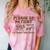 Please Be Patient With Me I'm From The 1900s Retro Horse Comfort Color Blast T-Shirt Clay