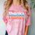 Polite Introvert Thanks But No Thanks Retro Graphic Comfort Color Blast T-Shirt Clay Polite Introvert Thanks But No Thanks Retro Graphic Comfort Color Blast T-Shirt Clay