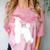 Poodle Graduation Dog Graduate Comfort Color Blast T-Shirt Clay