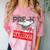 Pre-K Graduation Shirt Preschool Graduation T Shirt Comfort Color Blast T-Shirt Clay