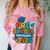 Preschool Graduation 2025 Pre-k Graduate Kids Boys Girls Comfort Color Blast T-Shirt Clay