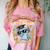 Proud 8th Grade Graduate Axolotl Graduation Eighth Comfort Color Blast T-Shirt Clay
