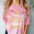 Proud Abuela Of a Class Of 2025 Graduate Senior Graduation Comfort Color Blast T-Shirt Clay