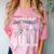 Proud Air Force Mother-In-Law US Air Force Graduation Comfort Color Blast T-Shirt Clay