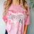 Proud Air Force Wife Air Force Graduation USAF Wife Comfort Color Blast T-Shirt Clay