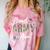 Proud Army Aunt Army Graduation Aunt US Army Aunt Comfort Color Blast T-Shirt Clay