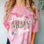 Proud Army Mom Army Graduation Mom US Army Mom Comfort Color Blast T-Shirt Clay