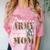 Proud Army National Guard Mom National Guard Graduation Comfort Color Blast T-Shirt Clay