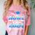 Proud Aunt Of Two 2024 Graduate Class 2024 Graduation Family Comfort Color Blast T-Shirt Clay