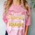 Proud Bonus Mom Of 2022 Graduate Class 2022 Graduation 22 Comfort Color Blast T-Shirt Clay