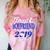 Proud BOYFRIEND Of A Class 2019 Senior Tee Graduation Comfort Color Blast T-Shirt Clay