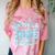 Proud Brother Of a 2025 Senior Graduate Graduation Comfort Color Blast T-Shirt Clay