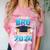 Proud Brother Of Two 2024 Graduates Twin Family Graduation Comfort Color Blast T-Shirt Clay