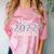 Proud Class Of 2022 Graduate Graduation Comfort Color Blast T-Shirt Clay