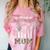 Proud Coast Guard Mom US Coast Guard Graduation Mom Comfort Color Blast T-Shirt Clay