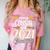 Proud Cousin Of A 2021 Graduate Graduation Clothes MBA PhD Comfort Color Blast T-Shirt Clay