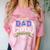 Proud Dad Of A 2018 Graduate Shirt Graduation Grad Comfort Color Blast T-Shirt Clay